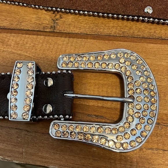 WESTERN Belt leather - Picture 5 of 7